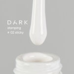 Dark lakier do stempingu 02, 10 ml