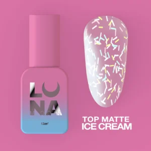 Lunamoon Top Matte Ice Cream, 13 ml