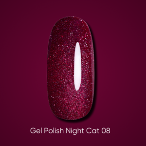 Dark Gel Polish Night Cat 08, 6 ml