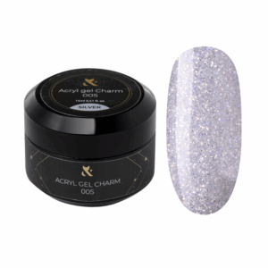 F.O.X Acryl Gel Charm Silver 005, 15 ml