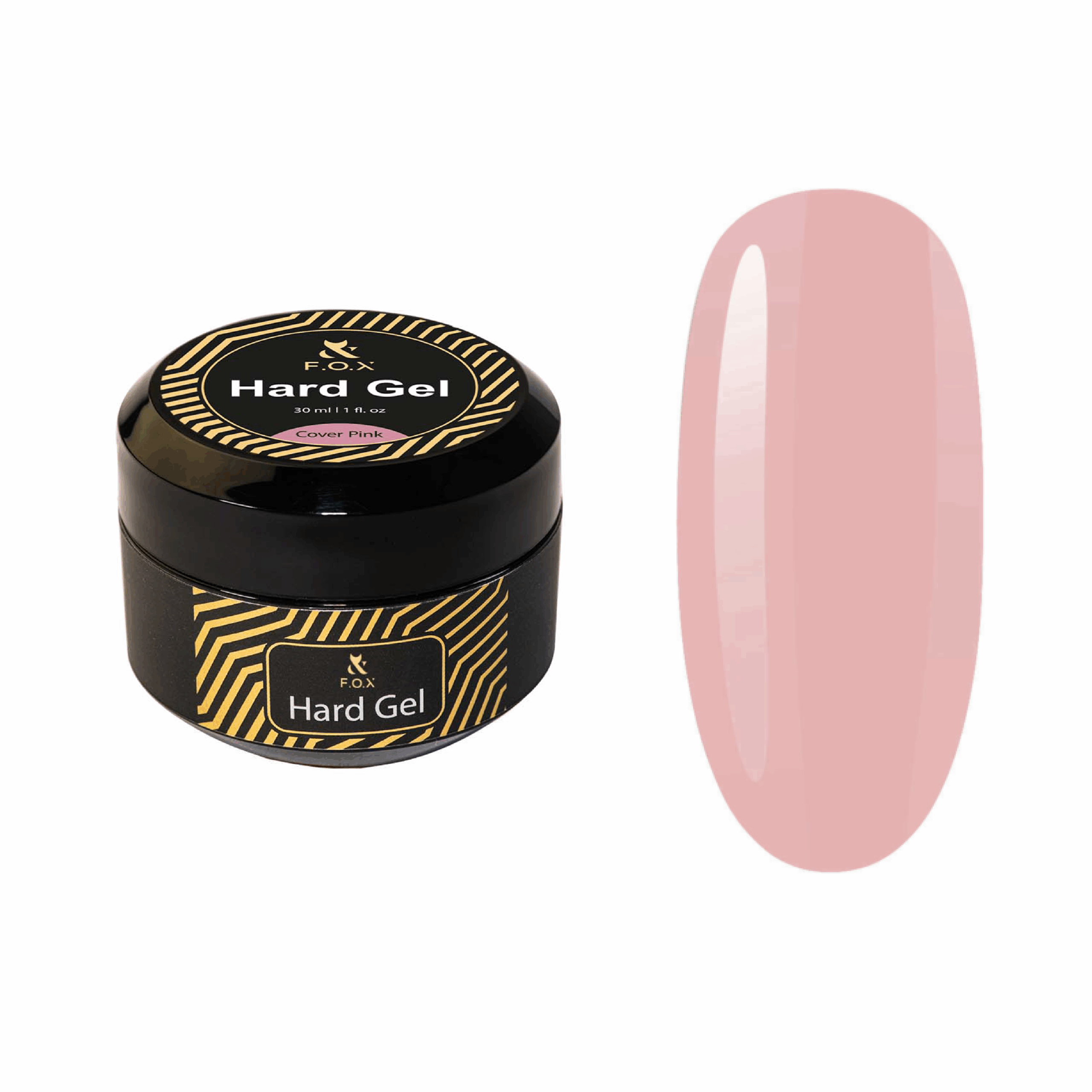 hard gel cover pink