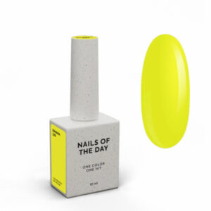 NAILSOFTHEDAY Gel Polish Banana – neonowy, cytrynowy lakier hybrydowy, 10 ml