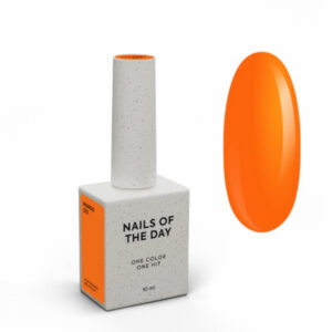 NAILSOFTHEDAY Gel Polish Mango - energiczny pomarańczowy lakier hybrydowy, 10 ml