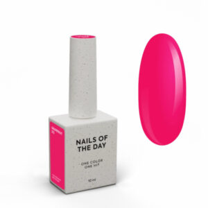 NAILSOFTHEDAY Gel Polish Grapefruit - jaskrawy malinowy lakier hybrydowy, 10 ml
