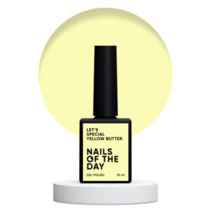 NAILSOFTHEDAY Gel Polish Yellow butter - pastelowo-żółty lakier hybrydowy, 10 ml