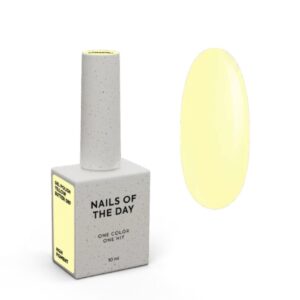 NAILSOFTHEDAY Gel Polish Yellow butter - pastelowo-żółty lakier hybrydowy, 10 ml