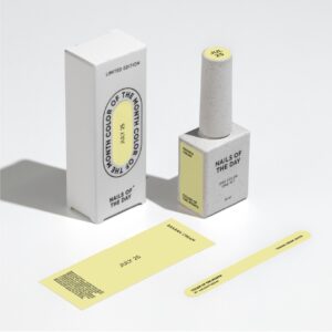 NAILSOFTHEDAY Color of the month July 2025 Banana Cream - pastelowożółty lakier hybrydowy, 10 ml