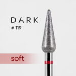 FREZ DIAMENTOWY DARK 119 - czerwony
