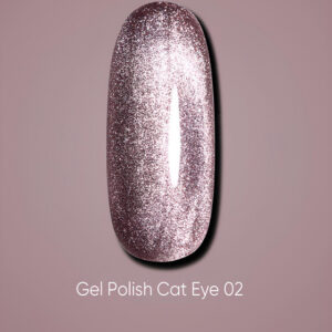 Dark gel polish Cat Eye 02, 10 ml
