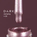 Dark lakier do stempingu 20, 8 ml