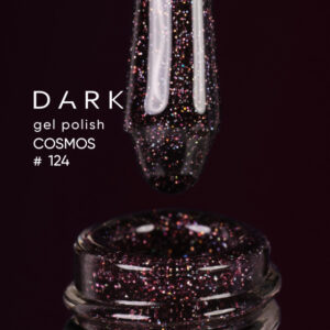 Dark Gel Polish Cosmos 124, 6 ml