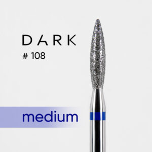 FREZ DIAMENTOWY DARK 108 – niebieski płomyk 2,1 mm