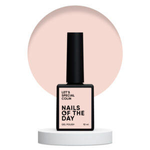 NAILSOFTHEDAY Let's special Colin - pastelowo-brzoskwiniowy lakier hybrydowy, 10 ml