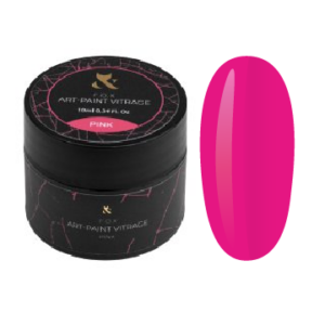 F.O.X Art-Paint Vitrage Pink, 10 ml