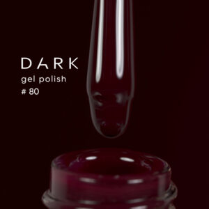 Dark Gel Polish 80, 6 ml