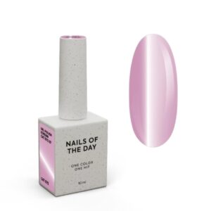 NAILSOFTHEDAY Korean cat eye 07 – purpurowy lakier hybrydowy z efektem "kocie oko", 10 ml