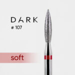 FREZ DIAMENTOWY DARK 107 – czerwony płomyk 2,1 mm