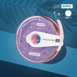 AT-240 Taśma ścierna biała papmAm EXPERT w plastikowym pudełku