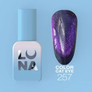 Lunamoon Color Cat Eye №257, 13 ml