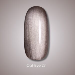 Dark gel polish Cat Eye 27, 10 ml