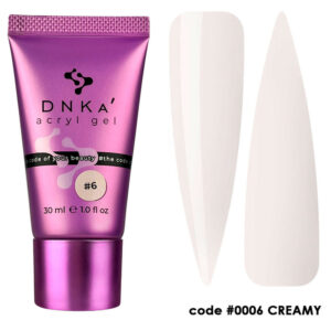 DNKa Acrygel #0006 CREAMY, 30 ml (tubka)