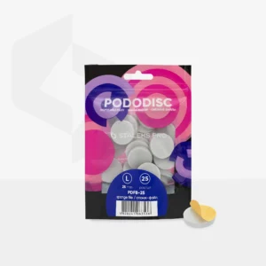 PDFB-25 Wymienne Polerki Na Gąbce Do Dysku Do Pedicure Staleks PODODISC L EXPERT (25 Szt)
