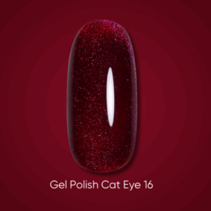 Dark Gel Polish Cat Eye 16, 6 ml