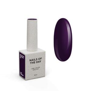 NAILSOFTHEDAY Montana Gel Polish - bardzo ciemny śliwkowy lakier hybrydowy, 10 ml