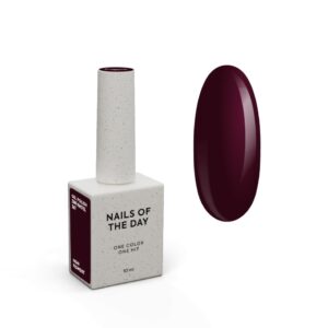 NAILSOFTHEDAY Zinfandel Gel Polish - ciemno-bordowy lakier hybrydowy, 10 ml