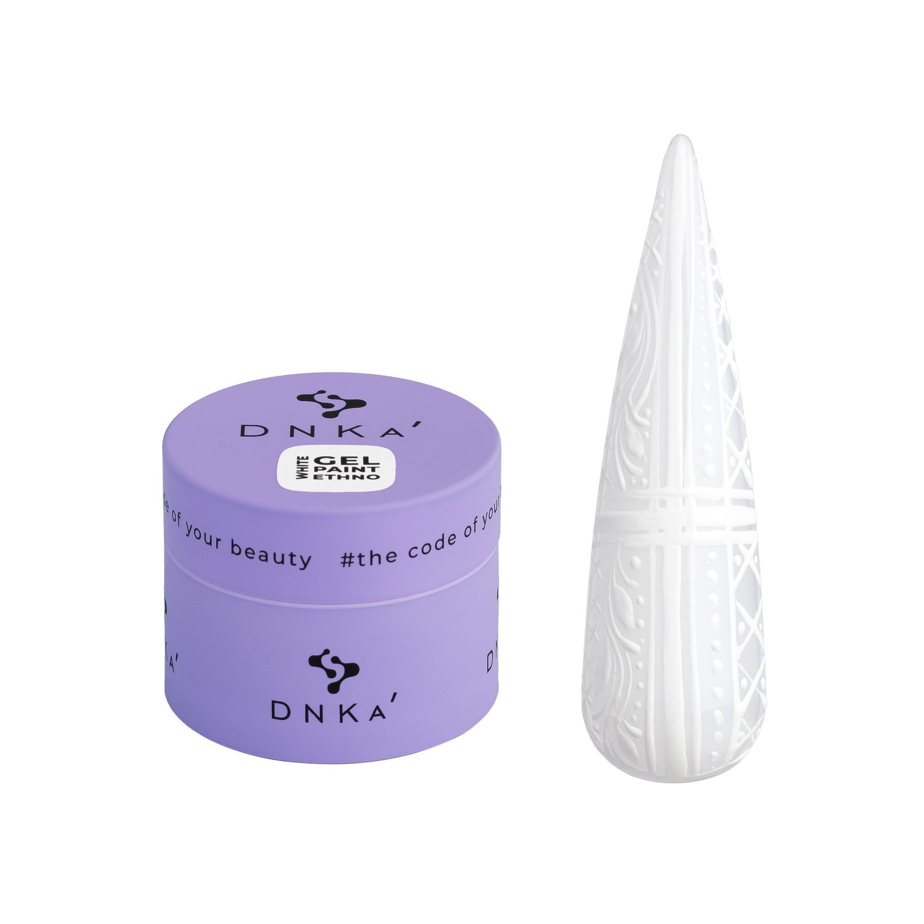 dnka-gel-paint-ethno-white-5-ml-77637855488987