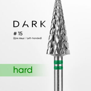 FREZ KARBIDOWY Dark №15 Zielony dla leworęcznych