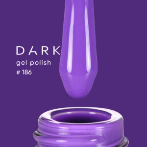Dark Gel Polish 186, 6 ml