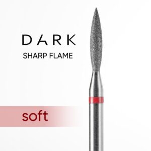FREZ DIAMENTOWY DARK – czerwony płomyk 2,1 mm