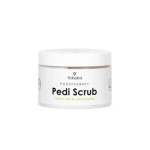 Yokaba Pedi Scrub Green tea and lemongrass, 300 g - peeling do stóp