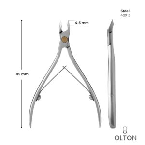 OLTON Cążki do skórek XS 4-5 mm
