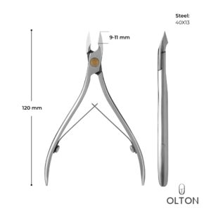 OLTON Cążki do skórek M 9-11 mm