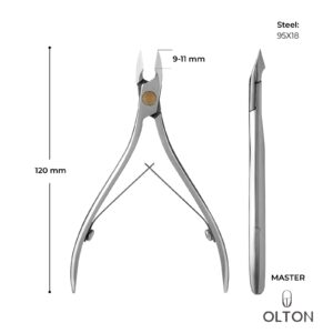 Master OLTON Cążki do skórek M 9-11 mm