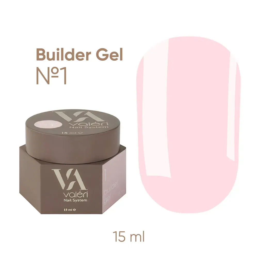 VALERI Builder Gel 01, 15 ml