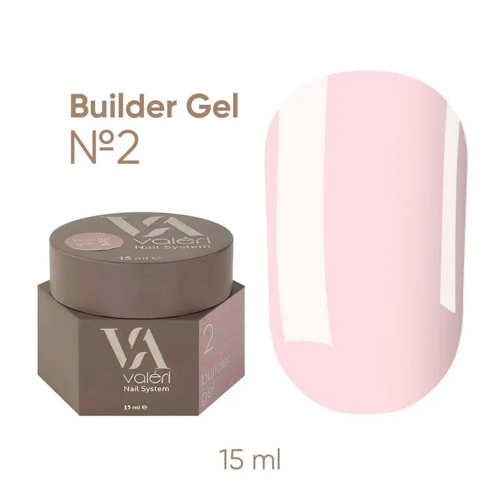 VALERI Builder Gel 02, 15 ml