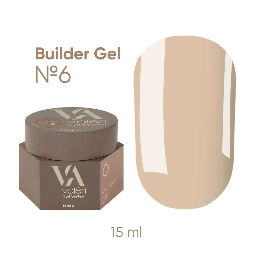 VALERI Builder Gel 06, 15 ml