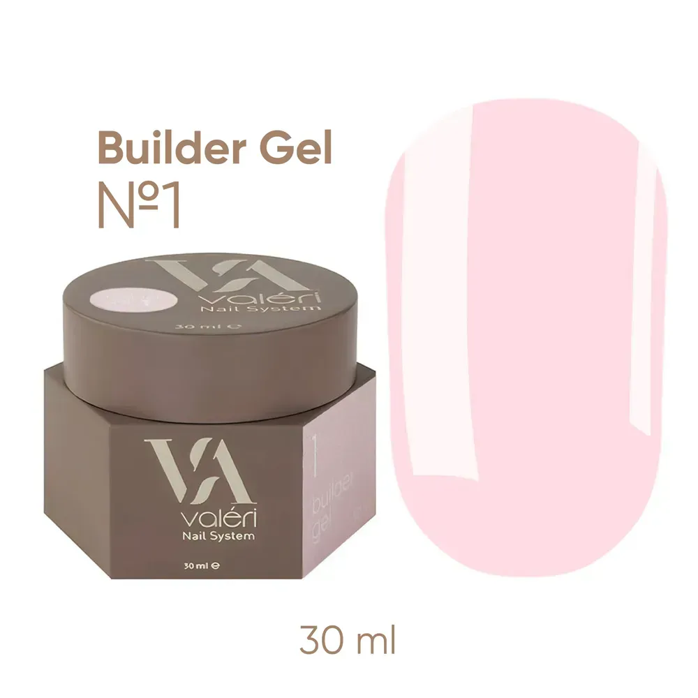 VALERI Builder Gel 01, 30 ml