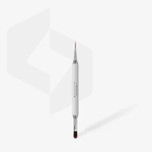 Pędzelek dwustronny EXCLUSIVE liner 12 mm/do zelu 11 mm, NBX-06/11
